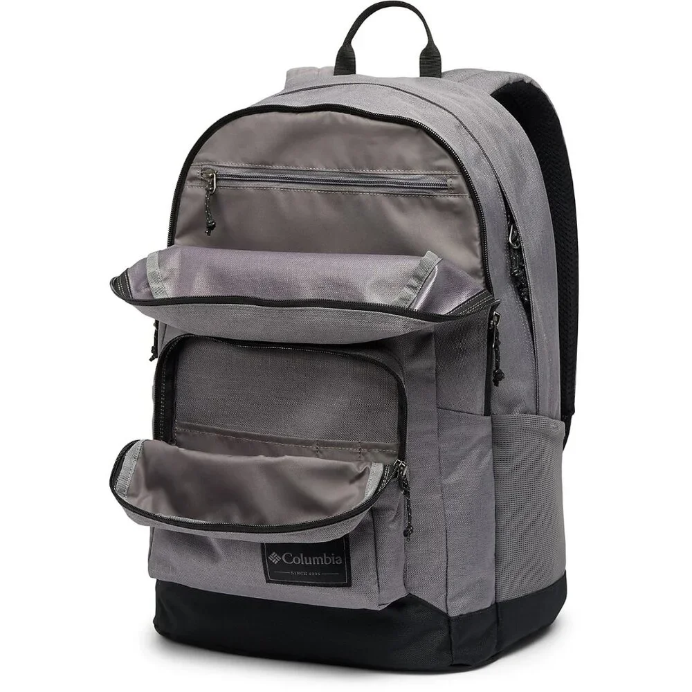 Columbia Zigzag II 30L Backpack- City Grey Heather/Black/NWT